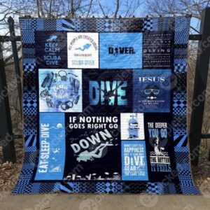 If Nothing Goes Right Go Down Quilt Blanket Tt99  Quilt